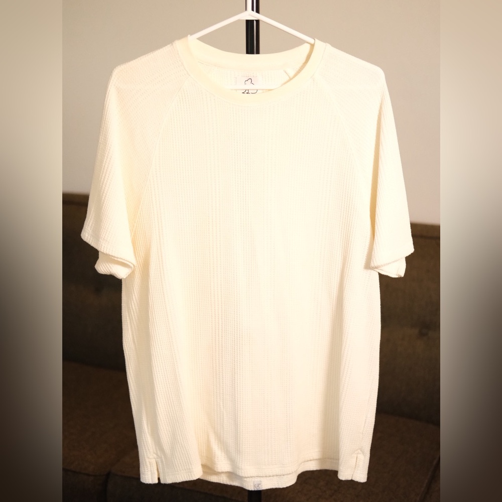 Men's Premium Cream Short Sleeve Tee